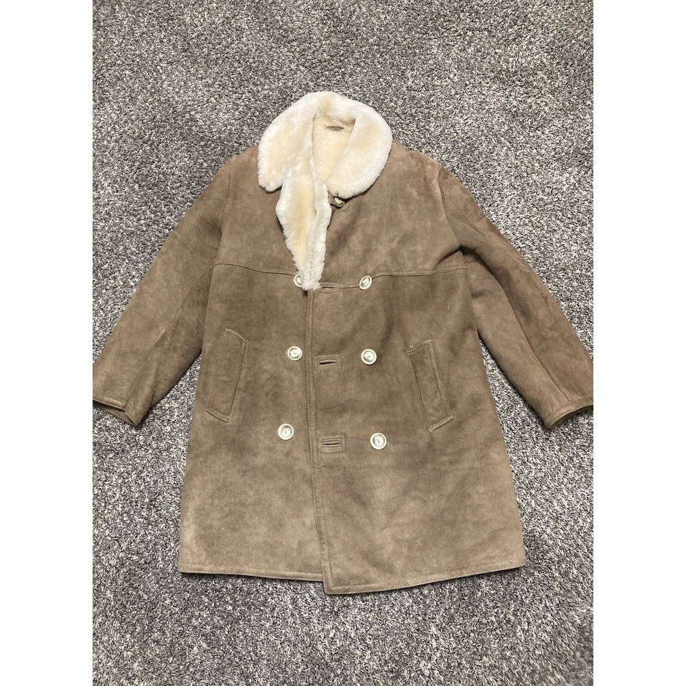 Vintage 70's Neusteters Woman's Fur Coat W/Slit Back